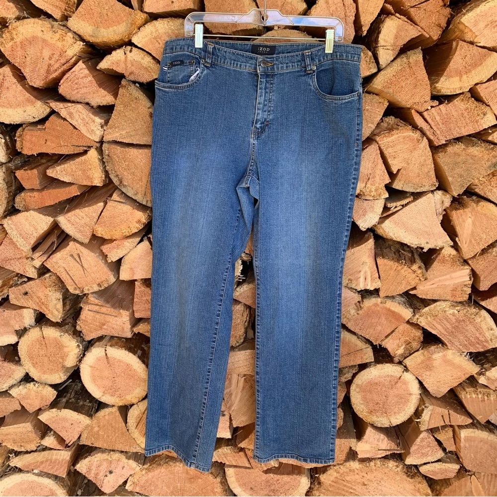Women’s Size 16 Denim Stretch‎ Jeans Classic Blue Y2K Comfort Plus Size Everyday